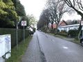 Straßenbild, aufgenommen am 7. Dezember 2020 aus Richtung Schulstraße.
