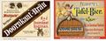 Bierwerbung aus der Zeit um 1920.