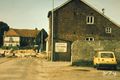 Die alte Verkehrsführung mit Blick zum Vossenhus (links) - Aufnahme vom 15. August 1978.