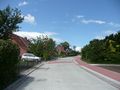 Straßenabschnitt neu gepflastert - Aufnahme vom 3. Juli 2016.