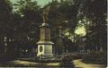 Das zu Ehren von General Blücher errichtete Denkmal auf dem Blücherplatz (um 1900).