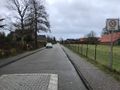 Ansicht auf den Weidenweg. Aufgenommen am 7. Dezember 2020 aus Richtung Ekeler Weg.