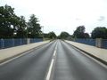 Blick auf die Brücke über das Norder Tief - Aufnahme vom 30. Juli 2021.