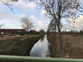 Das Schlicktief. Aufgenommen am 22. Januar 2021 von der Heerstraße aus.