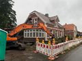Abbrucharbeiten - Aufnahme vom 6. Oktober 2023.