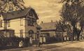 Blick in die Straße, links Norddeicher Straße 5 und aufsteigend - Aufnahme aus der Zeit um 1910.