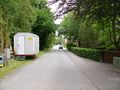 Blick in die Straße - Aufnahme vom 23. Juni 2006.