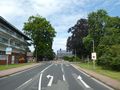 Blick in Richtung Osterstraße - Aufnahme vom 30. Juli 2021.