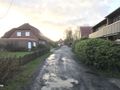 Blick in Richtung Kurzer Weg in Höhe Norderneyer Straße - Aufnahme vom 22. Januar 2021.