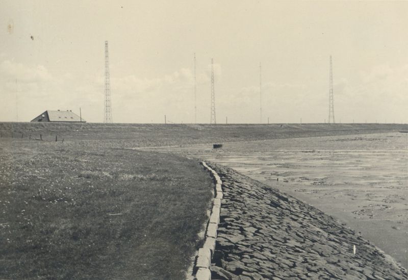 Datei:Utlandshörn Norddeich Radio um 1960 01.jpg