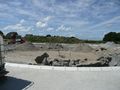 Bau des Kreisels - Aufnahme vom 15. Juni 2008.