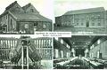 Das Jugendheim auf einer Postkarte von 1931. Oben links ist die alte Zichorienfabrik zu erkennen.