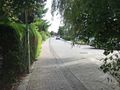 Der Alte Fischerspfad mit Blickrichtung zur Königsberger Straße - Aufnahme vom 20. September 2021.