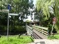 Brücke am Übergang zwischen Am Moortief und Am Fehnkanal - Aufnahme vom 2. August 2021.