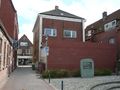 Blick in Richtung Neuer Weg, rechts der einstige Standort der Synagoge - Aufnahme vom 26. März 2011.