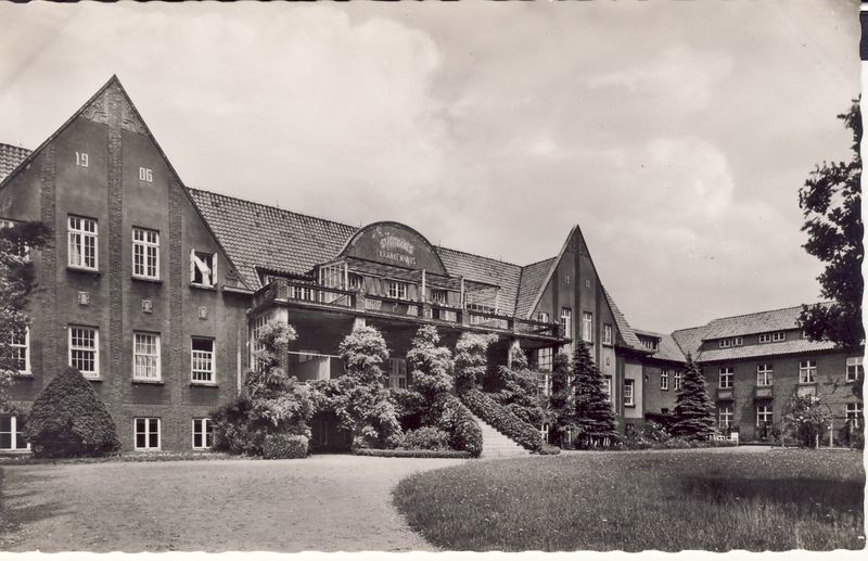 Datei:Feldstraße Städtisches Krankenhaus Stadtwerke um 1960 01.jpg