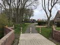 Die gesperrte Altendeichsbrücke mit Blickrichtung nach Osten - Aufnahme vom 13. Mai 2021.