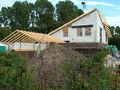 Neubau Gebäude Nr. 10 - Aufnahme vom 28. Juli 2003.