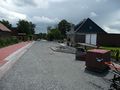 Straßenabschnitt vor Fertigstellung - Aufnahme vom 3. Juli 2016.