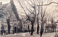 Aufnahme aus der Zeit um 1920 (2. Haus von links).