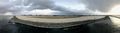 Umbauarbeiten am Strand und seiner Umgebung im Zuge des Masterplans Wasserkante - Aufnahme vom 19. November 2020.